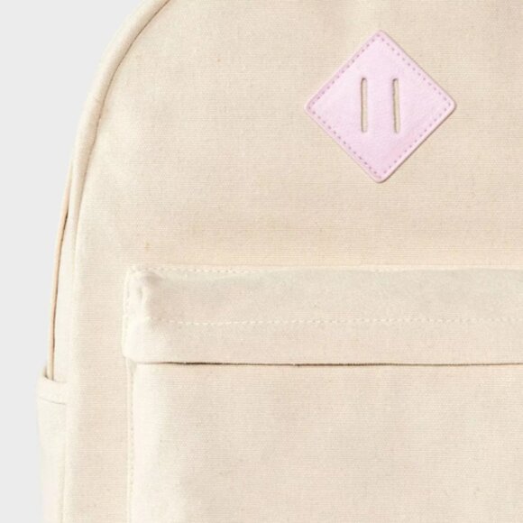 Wild Fable Collegiate Dome Backpack - Stylish & Functional School Bag Pink - Picture 3 of 4